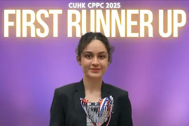1st runner up – CUHK Capstone Project Presentation Competition 2025