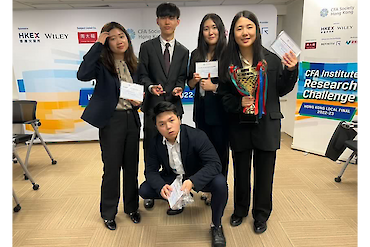Champion Team - CFA Institute Research Challenge – Hong Kong Local Final 2022-23 image 4 of 4 