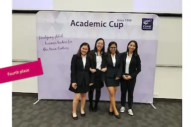 Attained fourth place in Academic Cup 2018