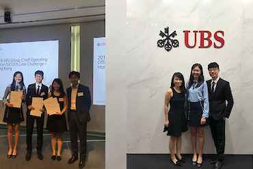 Racked up second runner-up in UBS Group Chief Operating Officer Case Challenge 2018 image 1 of 1 